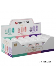 Набор из 18 мастурбаторов Take me for Fun - Baile - в Ноябрьске купить с доставкой