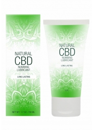 Лубрикант с пролонгирующим эффектом Natural CBD Numbing Lubricant - 50 мл. - Shots Media BV - купить с доставкой в Ноябрьске