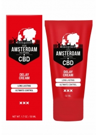 Крем-пролонгатор CBD from Amsterdam Delay Cream - 50 мл. - Shots Media BV - купить с доставкой в Ноябрьске