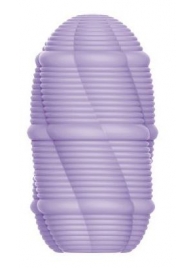 Сиреневый мастурбатор-яйцо Smooth Stripes - Baile - в Ноябрьске купить с доставкой