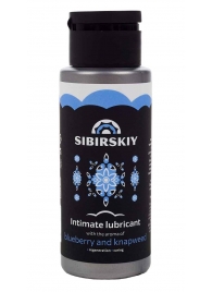 Пролонгирующий интимный лубрикант SIBIRSKIY с ароматом черники и василька - 100 мл. - Sibirskiy - купить с доставкой в Ноябрьске