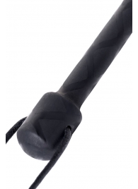 Чёрный стек с фигуркой леопарда на наконечнике - 21 см. - ToyFa - купить с доставкой в Ноябрьске