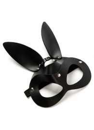Черная маска  Зайка  с длинными ушками - Crazy Handmade - купить с доставкой в Ноябрьске
