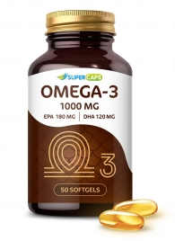Пищевая добавка SuperCaps OMEGA-3 - 50 капсул (1000 мг) - SuperCaps - купить с доставкой в Ноябрьске