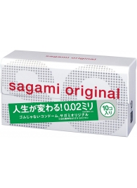 Ультратонкие презервативы Sagami Original 0.02 - 10 шт. - Sagami - купить с доставкой в Ноябрьске