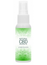 Массажное масло Natural CBD Massage Oil - 50 мл. - Shots Media BV - купить с доставкой в Ноябрьске