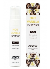 Возбуждающий гель Hot Vanilla Espresso Arousal Gel - 15 мл. - Exsens - купить с доставкой в Ноябрьске