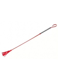 Красный латексный стек с лентами - 62 см. - Sitabella - купить с доставкой в Ноябрьске