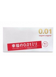 Ультратонкие презервативы Sagami Original 0.01 - 20 шт. - Sagami - купить с доставкой в Ноябрьске