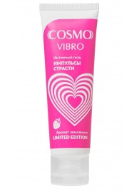 Возбуждающий гель на водно-силиконовой основе Cosmo Vibro с ароматом земляники - 50 гр. - Биоритм - купить с доставкой в Ноябрьске