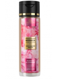 Массажное масло «Клубника со сливками» - 250 мл. - БиоМед - купить с доставкой в Ноябрьске