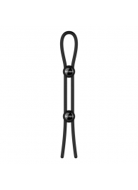 Черное эрекционное лассо Nexus Forge Double - Nexus Range - в Ноябрьске купить с доставкой