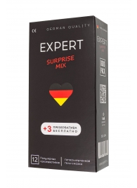 Презервативы EXPERT Surprise Mix - 12 шт.(+3 в подарок) - Expert - купить с доставкой в Ноябрьске