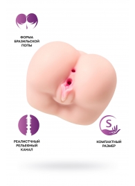 Реалистичный мастурбатор Paula с 2 любовными тоннелями - ToyFa - в Ноябрьске купить с доставкой