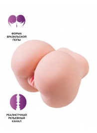 Реалистичный мастурбатор Amanda - ToyFa - в Ноябрьске купить с доставкой