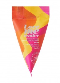 Съедобное согревающее массажное масло Love Me Tender Vanilla с ароматом ванили - 10 мл. - Love to Love - купить с доставкой в Ноябрьске