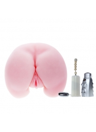 Вибрирующий мастурбатор-попка с ротацией и пультом управления - Baile - в Ноябрьске купить с доставкой