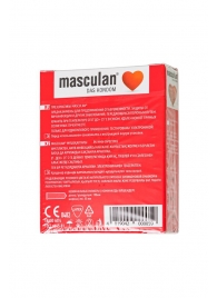 Презервативы Masculan Sensitive plus - 3 шт. - Masculan - купить с доставкой в Ноябрьске