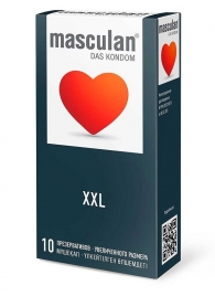 Презервативы увеличенного размера Masculan XXL - 10 шт. - Masculan - купить с доставкой в Ноябрьске