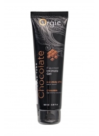 Интимный гель на водной основе Lube Tube Chocolate с шоколадным вкусом - 100 мл. - ORGIE - купить с доставкой в Ноябрьске