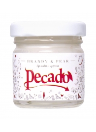 Массажная свеча Brandy   Pear - 35 мл. - Pecado - купить с доставкой в Ноябрьске