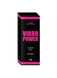 Жидкий вибратор Vibro Power со вкусом тутти-фрутти - 15 гр. - HotFlowers - купить с доставкой в Ноябрьске