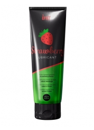 Смазка на водной основе с ароматом клубники Strawberry Lubricant - 100 мл. - INTT - купить с доставкой в Ноябрьске