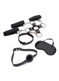 Набор для фиксации из 7 предметов Hogtie   Ball Gag Kit - Lux Fetish - купить с доставкой в Ноябрьске