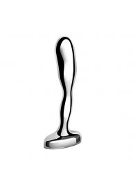 Стальной стимулятор простаты Stainless Steel Prostate Plug - 11,5 см. - b-Vibe - в Ноябрьске купить с доставкой