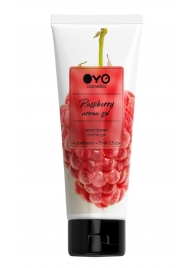 Лубрикант на водной основе OYO Aroma Gel Raspberry с ароматом малины - 75 мл. - OYO - купить с доставкой в Ноябрьске