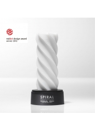 Белый 3D мастурбатор SPIRAL - Tenga - в Ноябрьске купить с доставкой