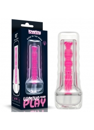 Светящийся в темноте мастурбатор 8.5 Lumino Play Masturbator - Lovetoy - в Ноябрьске купить с доставкой