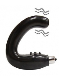 Чёрный массажёр простаты серии Sex Expert - Sex Expert - в Ноябрьске купить с доставкой