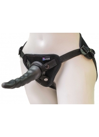 Комплект из трусиков Harness и двух насадок - 20,5 и 18 см. - LOVETOY (А-Полимер) - купить с доставкой в Ноябрьске