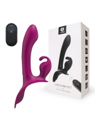 Сливовый страпон Lord Rabbit - S-HANDE - купить с доставкой в Ноябрьске