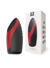 Черно-красный вибромастурбатор King Arthur - S-HANDE - в Ноябрьске купить с доставкой