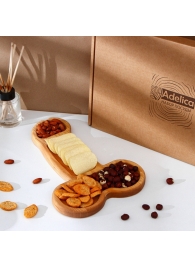 Деревянное блюдо для подачи в форме члена (32,5 х 20 х 1,7 см) - Сима-Ленд - купить с доставкой в Ноябрьске