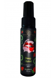 Спрей для горла Deep Throat с десенсибилизирующим эффектом и вкусом клубники - 50 мл. - БиоМед - купить с доставкой в Ноябрьске