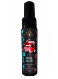 Спрей для горла Deep Throat с десенсибилизирующим эффектом и вкусом бабл-гам - 50 мл. - БиоМед - купить с доставкой в Ноябрьске