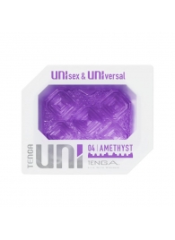 Фиолетовый мастурбатор-стимулятор Tenga Uni Amethyst - Tenga - в Ноябрьске купить с доставкой