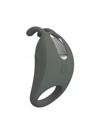 Серое эрекционное кольцо с вибрацией Master Ring - Baile - в Ноябрьске купить с доставкой