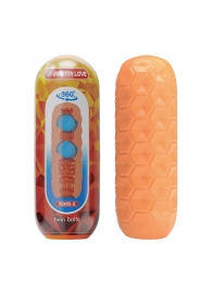 Оранжевый мастурбатор Venus-X - Baile - в Ноябрьске купить с доставкой