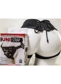 Универсальные трусики Harness UNI strap с корсетом - LOVETOY (А-Полимер) - купить с доставкой в Ноябрьске