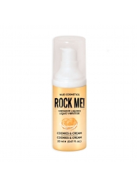 Жидкий вибратор Nuei Rock Me! с ароматом печенья и сливок - 20 мл. - Nuei cosmetics - купить с доставкой в Ноябрьске