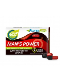Возбуждающее средство Man’s power - 10 капсул (+1 в подарок) - SuperCaps - купить с доставкой в Ноябрьске