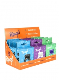 Бокс из 12 эрекционных колец Axle-pin - Lola Games - в Ноябрьске купить с доставкой