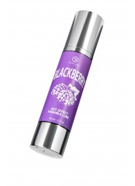 Массажное масло 2-в-1 Blackberry Hot Effect с разогревающим эффектом и вкусом ежевики - 50 мл. - Secret Play - купить с доставкой в Ноябрьске