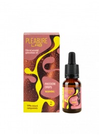 Капли с согревающим эффектом Passion Drips Warming - 15 мл. - Pleasure Lab - купить с доставкой в Ноябрьске