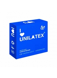 Классические презервативы Unilatex Natural Plain - 3 шт. - Unilatex - купить с доставкой в Ноябрьске