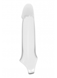 Прозрачная насадка-удлинитель 8.8’’ Extender With Ball Strap - 23,6 см. - Dream Toys - в Ноябрьске купить с доставкой